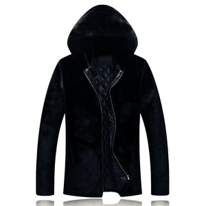 Pollogie™ Hooded Fur Jacket