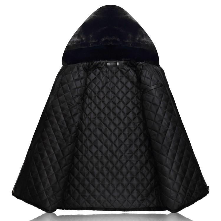 Pollogie™ Hooded Fur Jacket