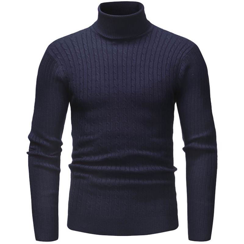 Pollogie™ Knitted Roll Neck Sweater