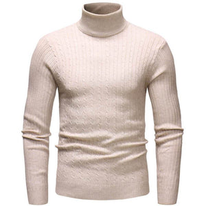 Pollogie™ Knitted Roll Neck Sweater
