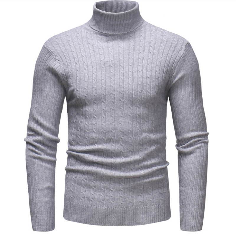Pollogie™ Knitted Roll Neck Sweater