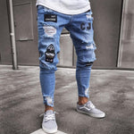 Pollogie™ Fashionable Distressed Jeans