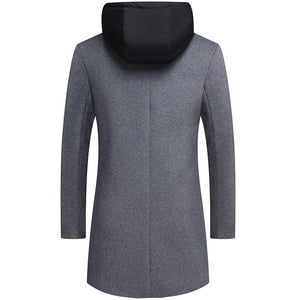 Pollogie™ Mid-Length Woolen Coat