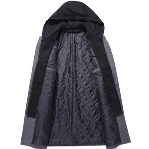 Pollogie™ Mid-Length Woolen Coat