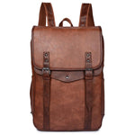 Pollogie™ Vintage PU Leather Backpack