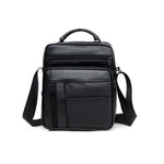 Pollogie™ Leather Black Crossbody Bag