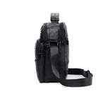 Pollogie™ Leather Black Crossbody Bag