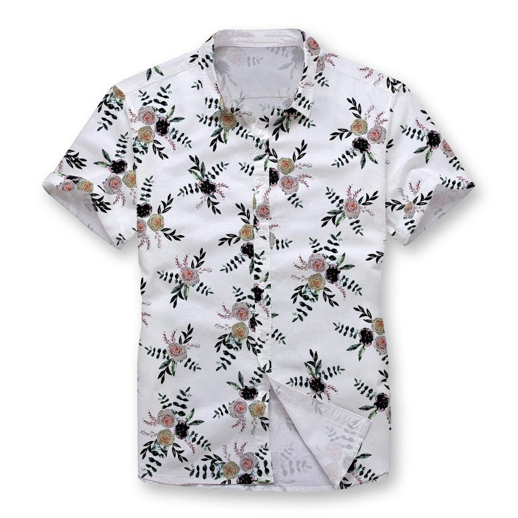 Pollogie™ Multi Roses Button Shirt