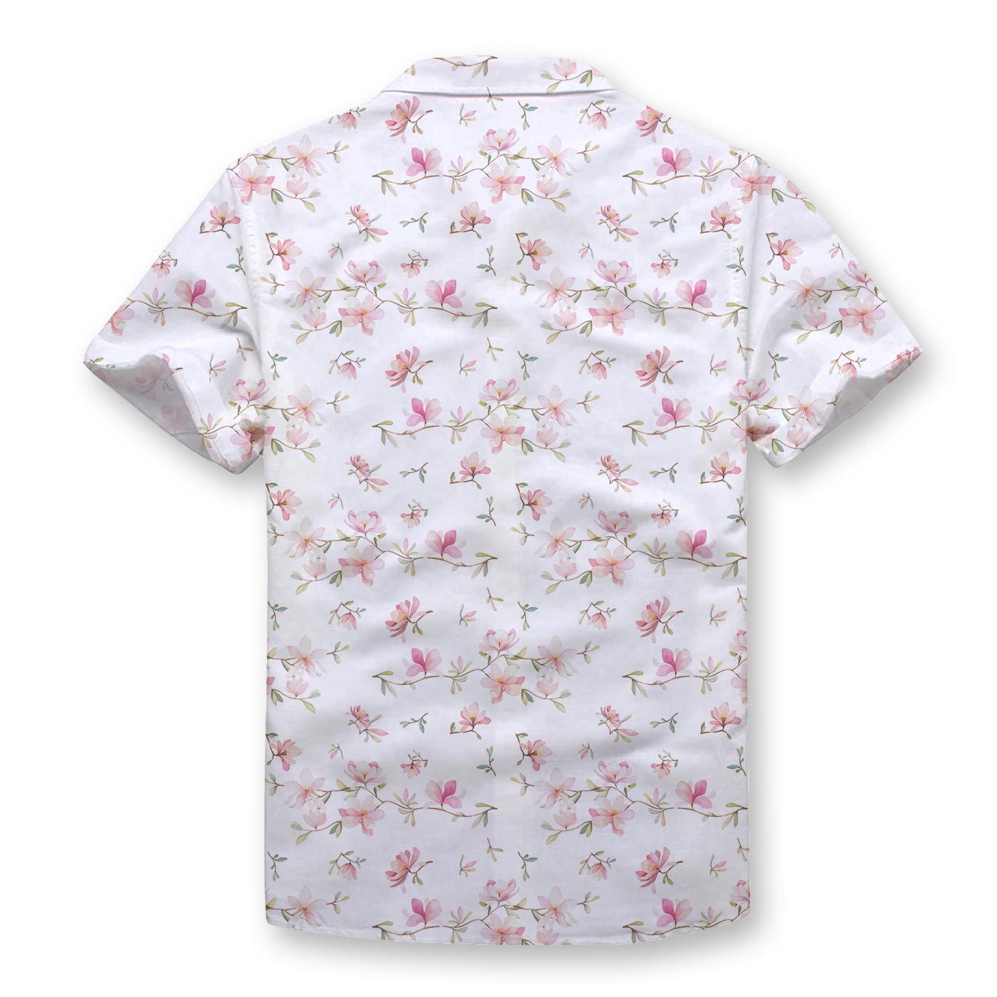 Pollogie™ Pink Floral Button Shirt