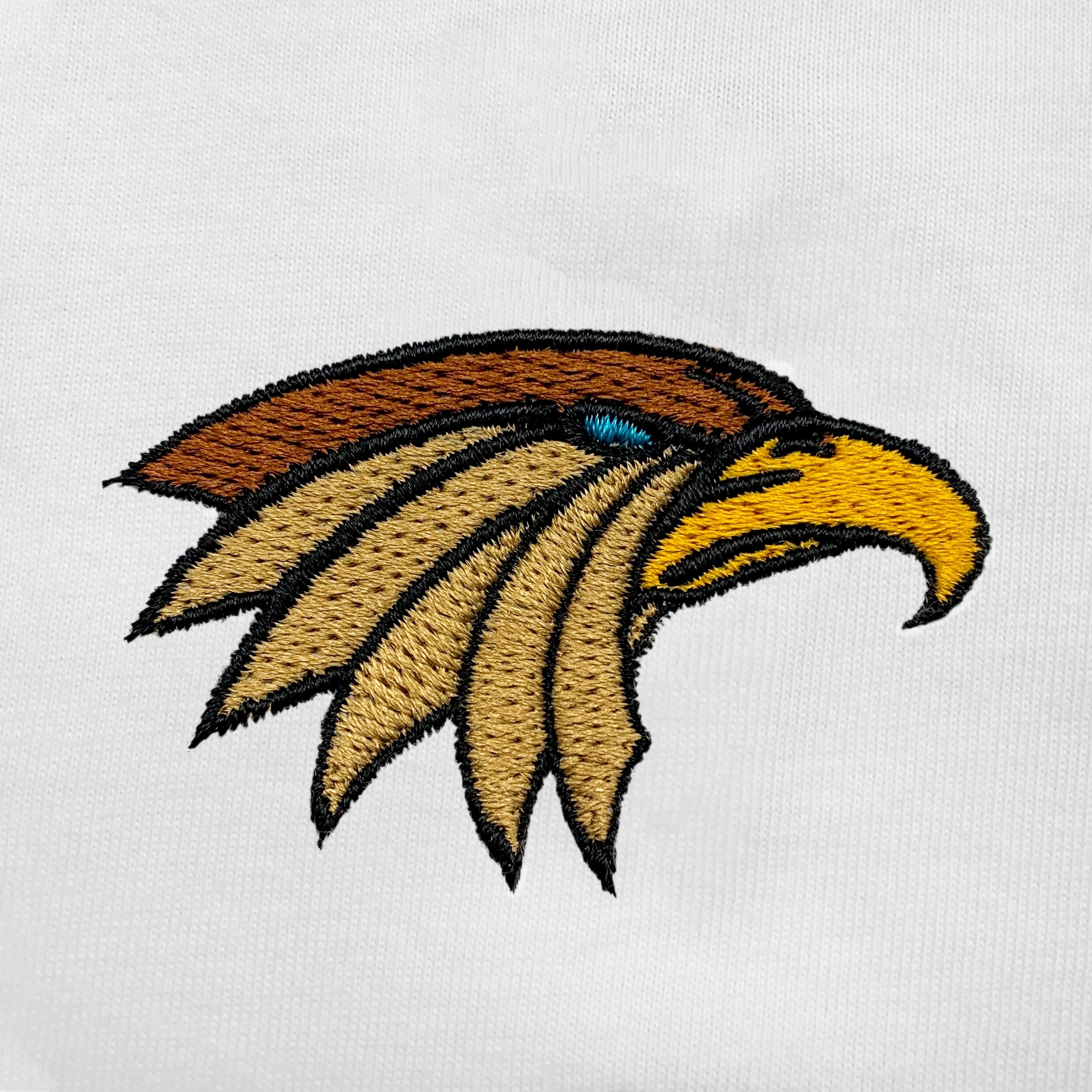 Pollogie™ Eagle Embroidered T-Shirt