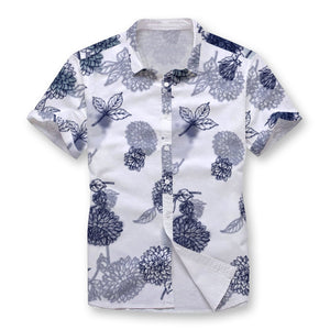 Pollogie™ Watercolor Smudge Button Shirt