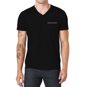 Pollogie™ Line Flower V-Neck T-Shirt