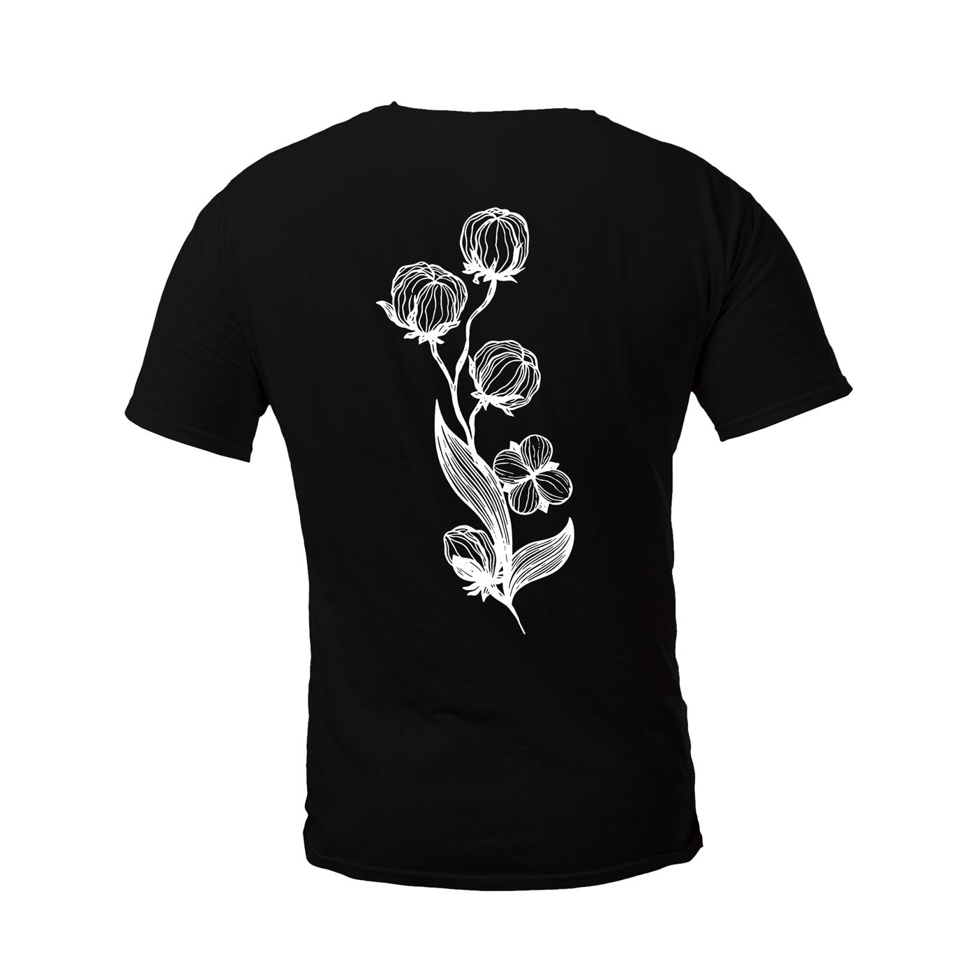 Pollogie™ Line Flower V-Neck T-Shirt