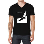 Pollogie™ Inverted Eagle V-Neck T-Shirt