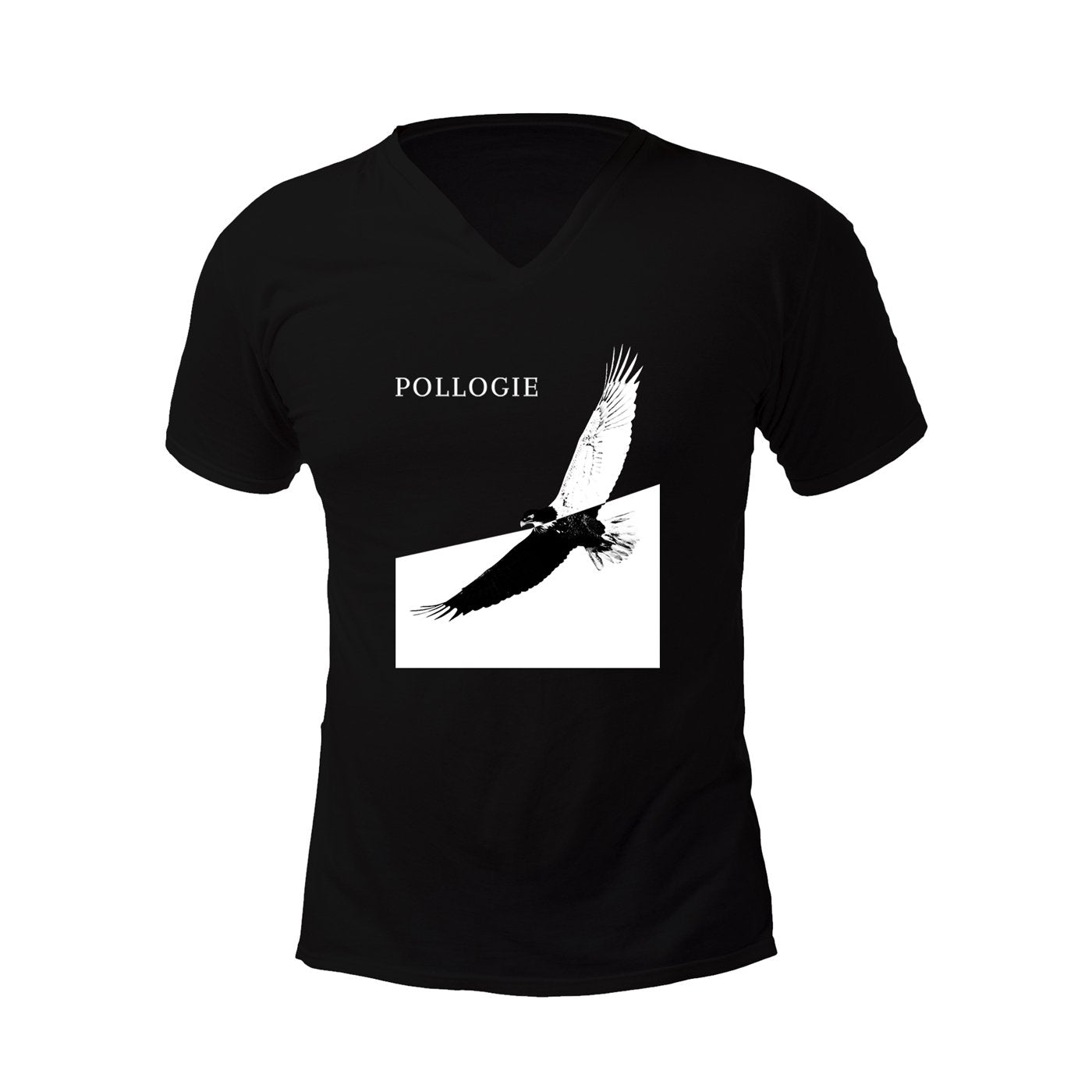 Pollogie™ Inverted Eagle V-Neck T-Shirt