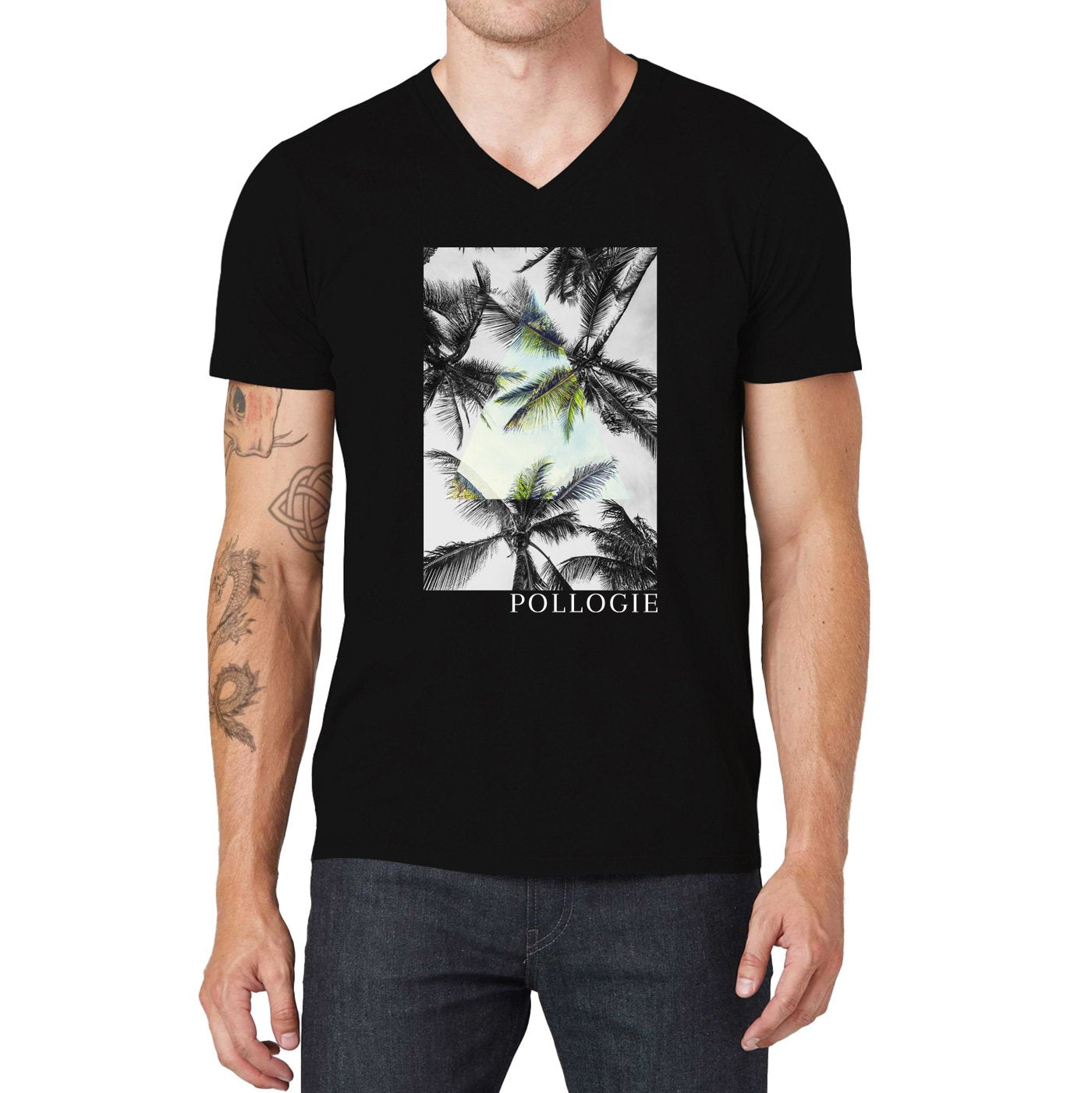 Pollogie™ Inner Colors V-Neck T-Shirt