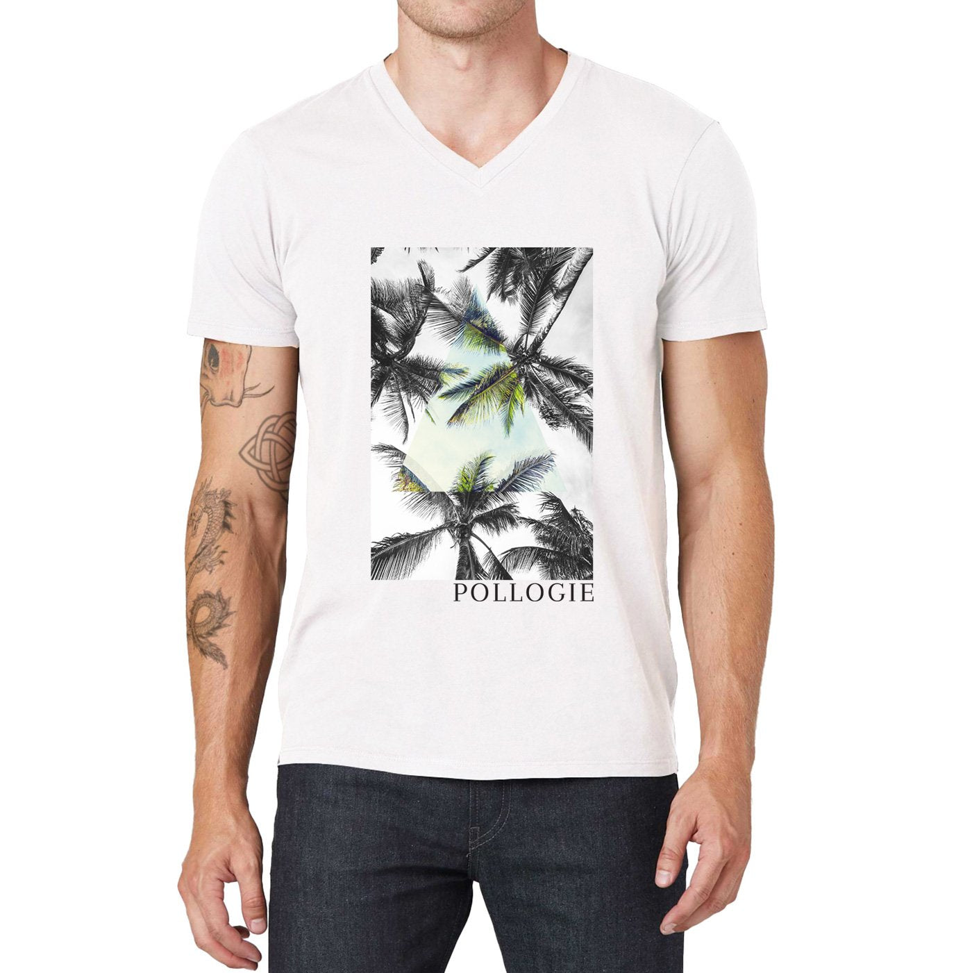 Pollogie™ Inner Colors V-Neck T-Shirt