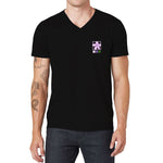 Pollogie™ Purple Lilac V-Neck T-Shirt