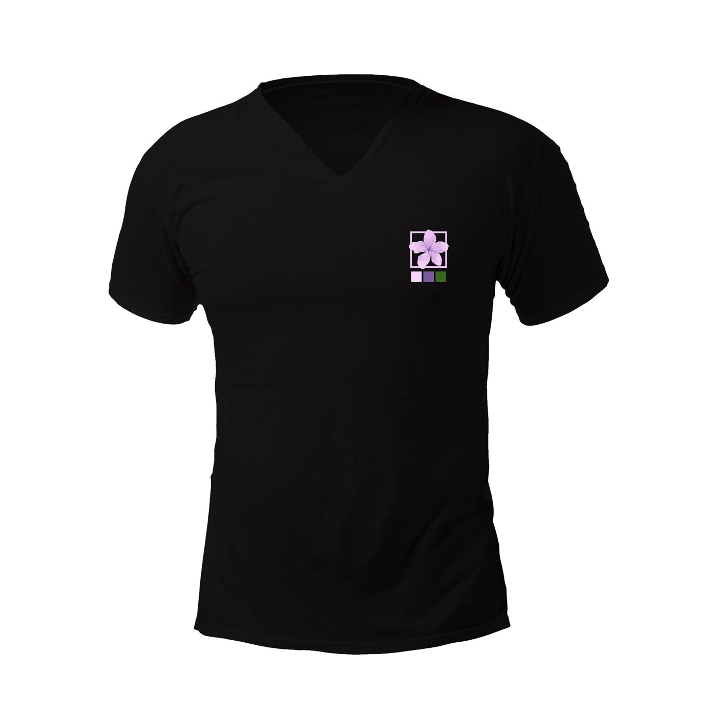 Pollogie™ Purple Lilac V-Neck T-Shirt
