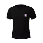 Pollogie™ Purple Lilac V-Neck T-Shirt