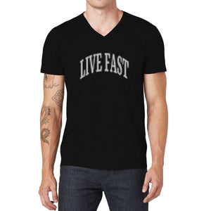 Pollogie™ Live Fast V-Neck T-Shirt