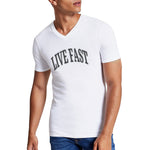 Pollogie™ Live Fast V-Neck T-Shirt