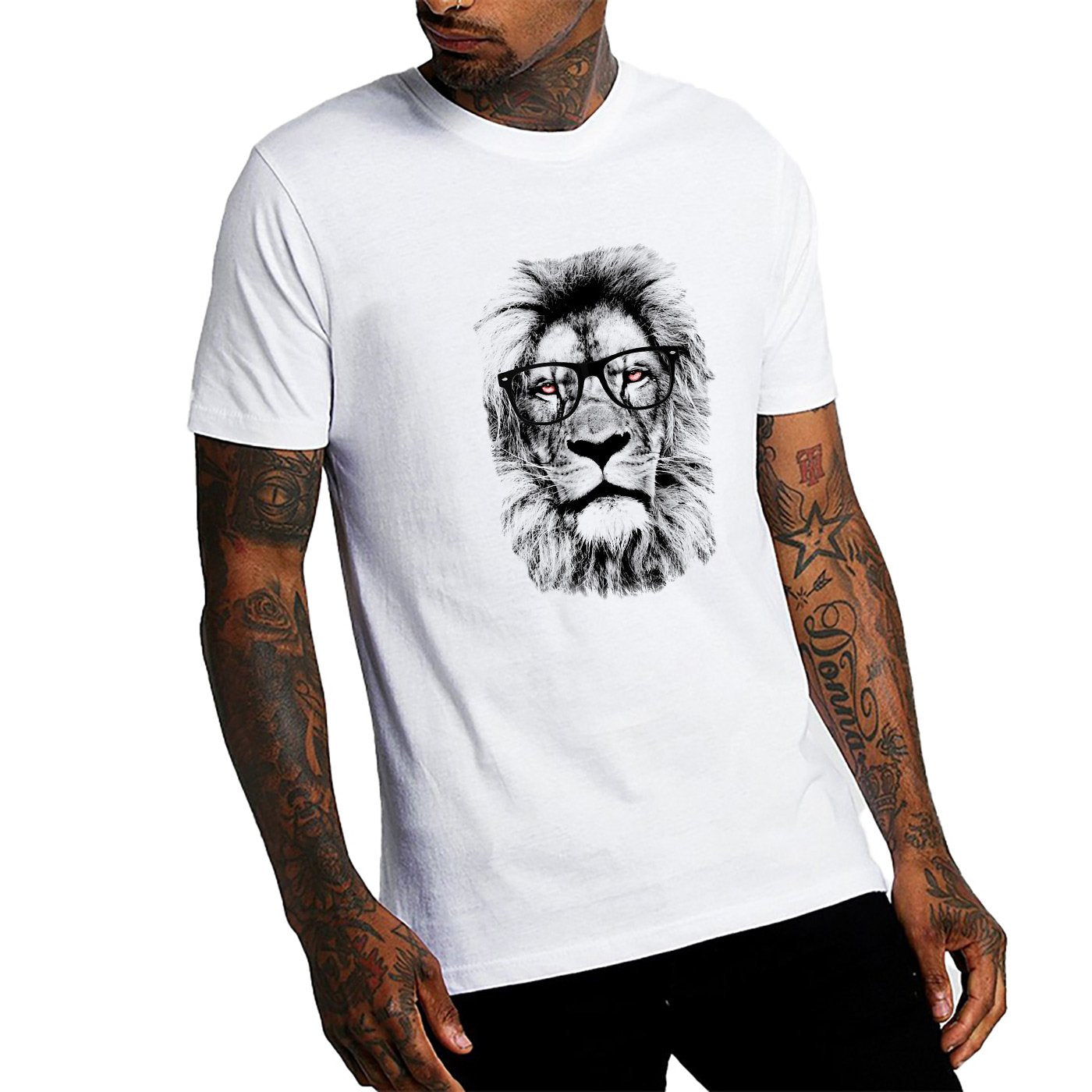 Pollogie™ Orange Eyes Lion T-Shirt