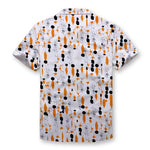 Pollogie™ Abstract Tiger Stripes Button Shirt