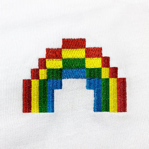 Pollogie™ Rainbow Embroidered T-Shirt