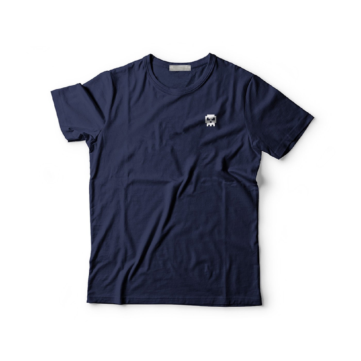 Pollogie™ Crazy Skull Embroidered T-Shirt
