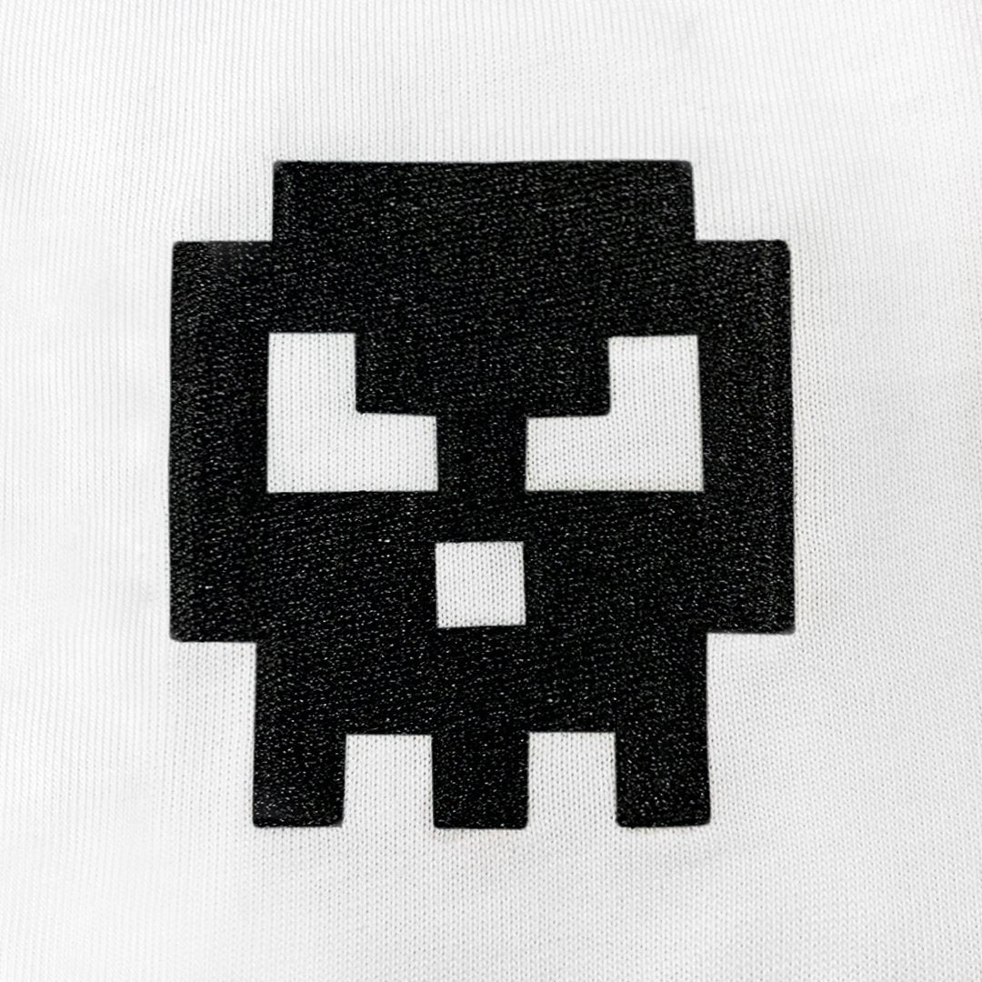Pollogie™ Crazy Skull Embroidered T-Shirt