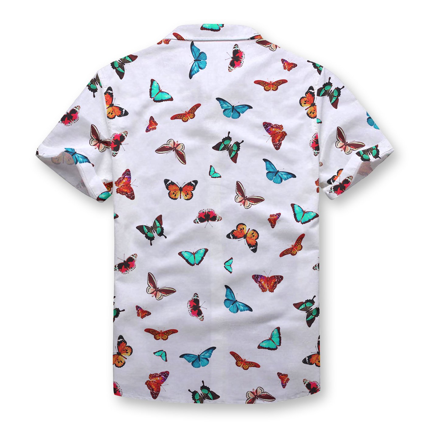 Pollogie™ Colorful Butterfly Button Shirt
