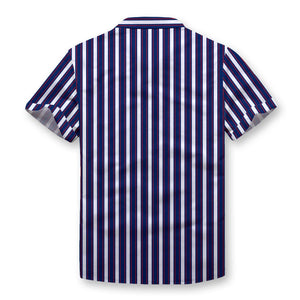 Pollogie™ Trio Colored Stripes Button Shirt