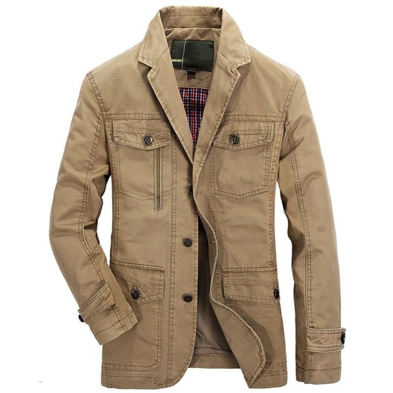 Pollogie™ Business Denim Coat