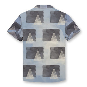 Pollogie™ Colorful Grey Button Shirt