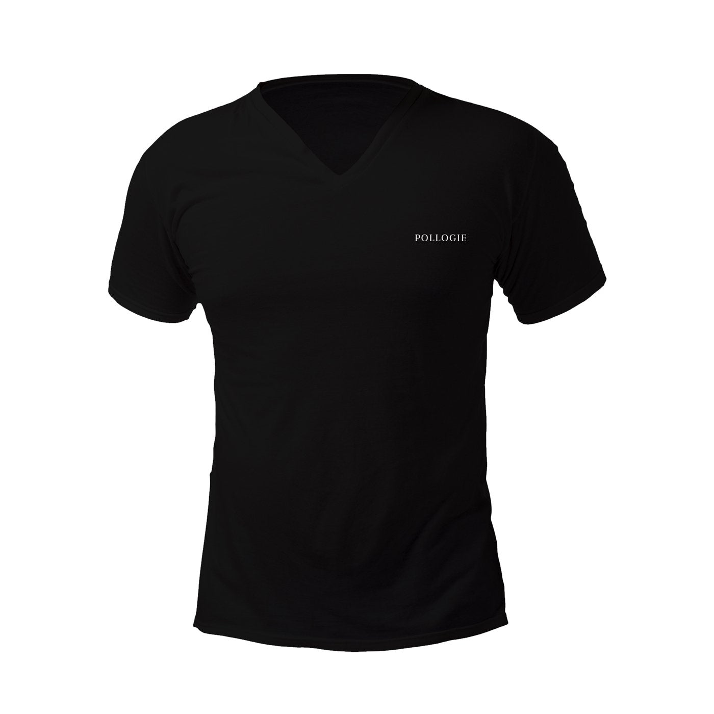 Pollogie™ Embroidered V-Neck T-Shirt