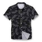 Pollogie™ Stem Pattern Button Shirt