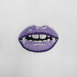 Pollogie™ Vampire Lips Embroidered T-Shirt