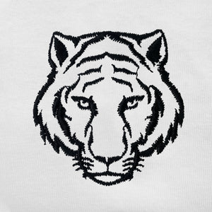 Pollogie™ Tiger Embroidered V-Neck T-Shirt