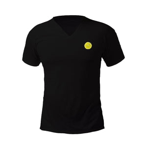 Pollogie™ Citron Embroidered V-Neck T-Shirt