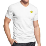 Pollogie™ Citron Embroidered V-Neck T-Shirt