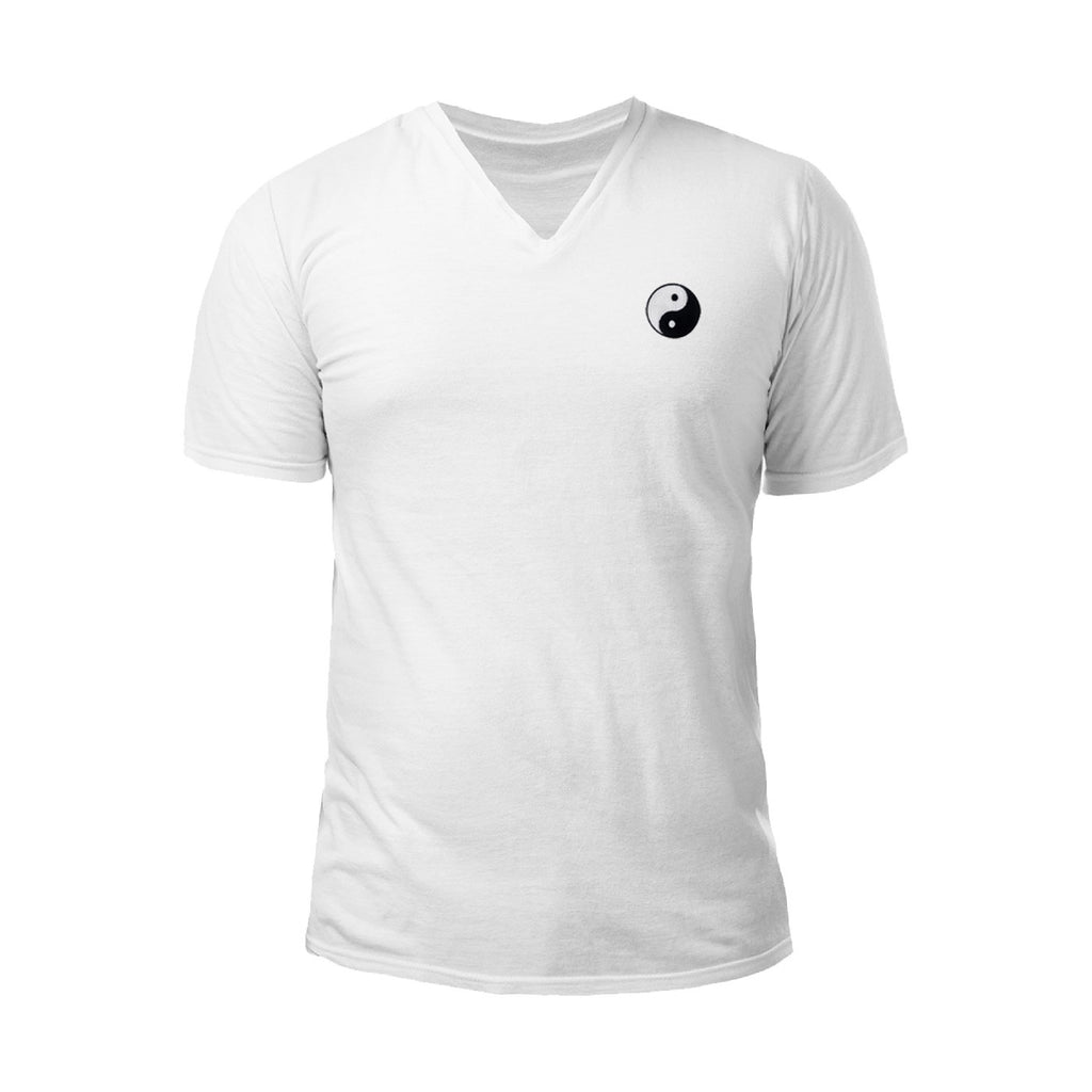 Pollogie™ Balance Embroidered V-Neck T-Shirt