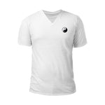 Pollogie™ Balance Embroidered V-Neck T-Shirt