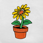 Pollogie™ Flower Embroidered V-Neck T-Shirt