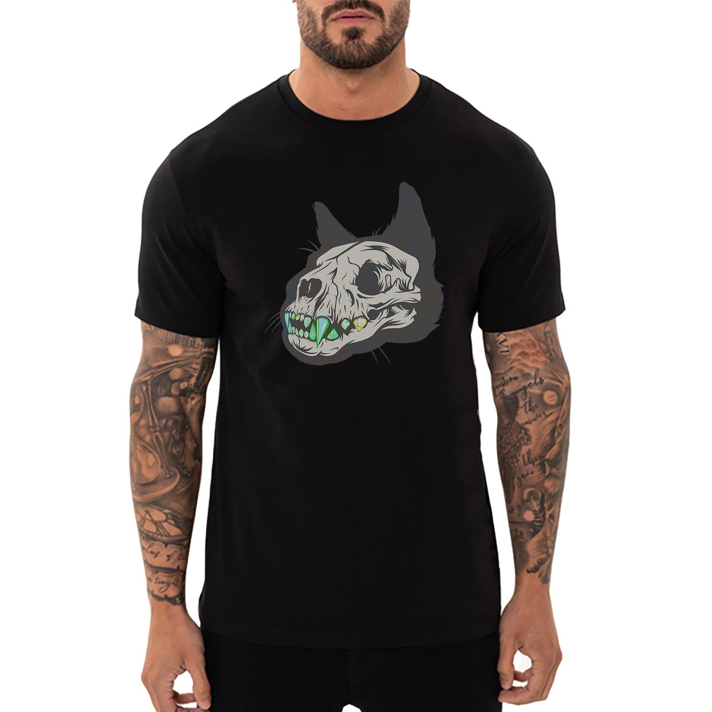 Pollogie™ Cat Skull T-Shirt