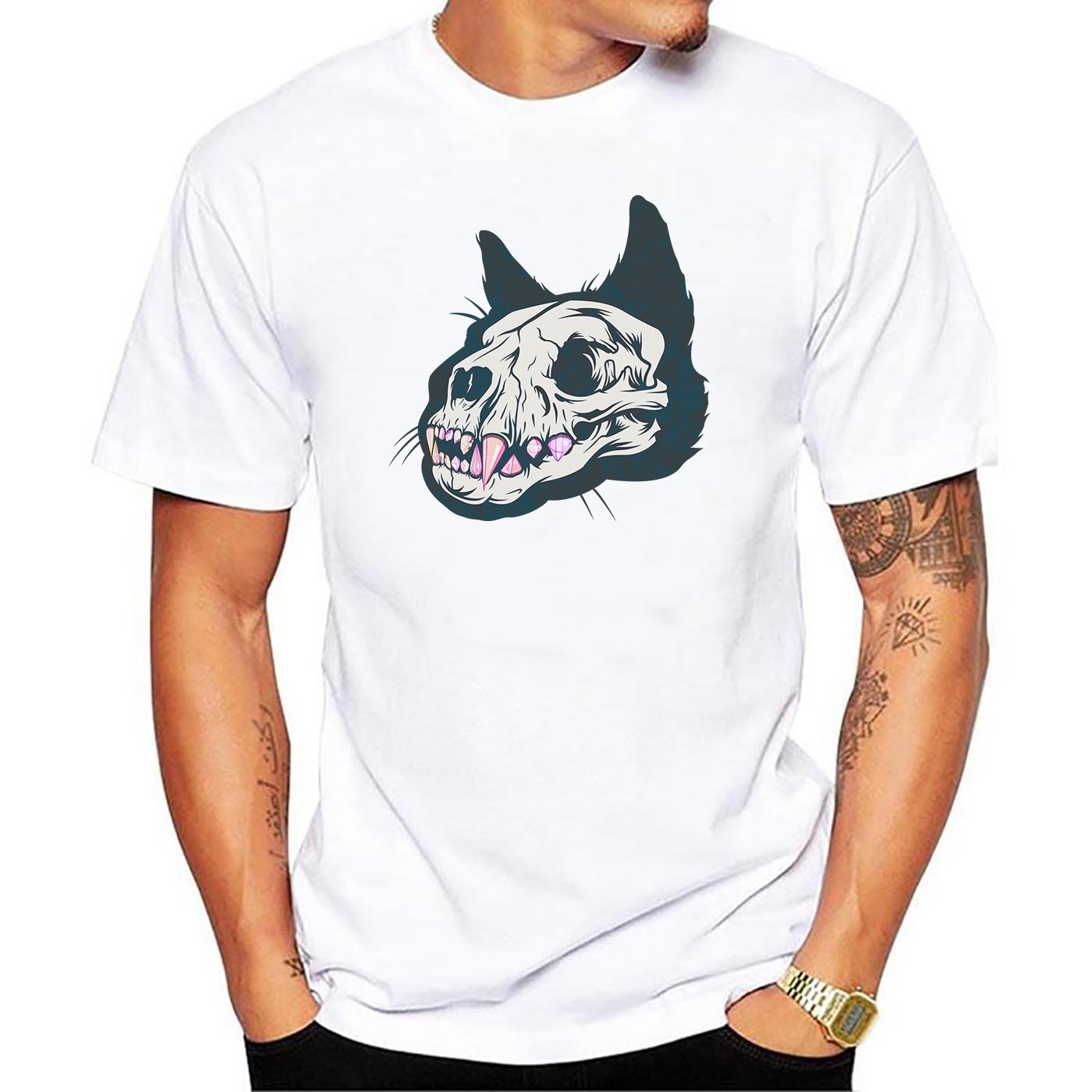 Pollogie™ Cat Skull T-Shirt