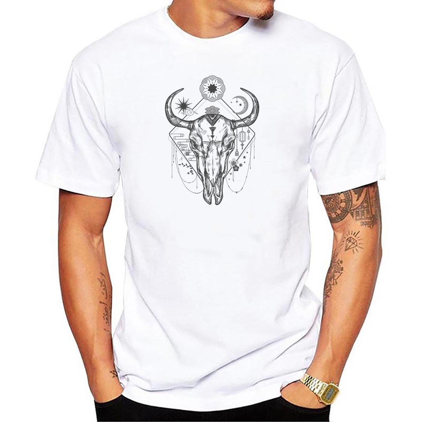 Pollogie™ Buffalo Skull T-Shirt