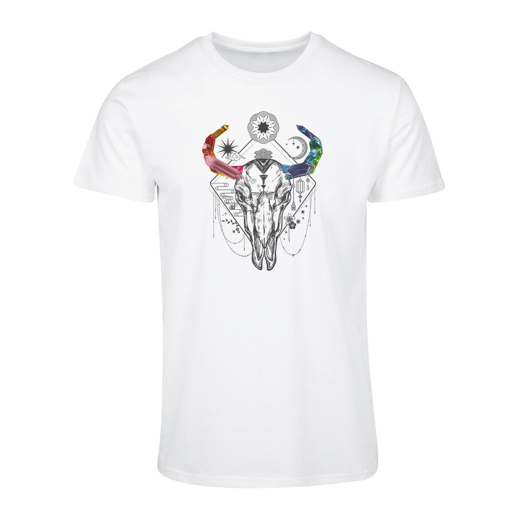 Pollogie™ Crystal Buffalo Skull T-Shirt