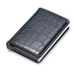 Pollogie™ Crocodile Figured Credit Card Holder Wallet