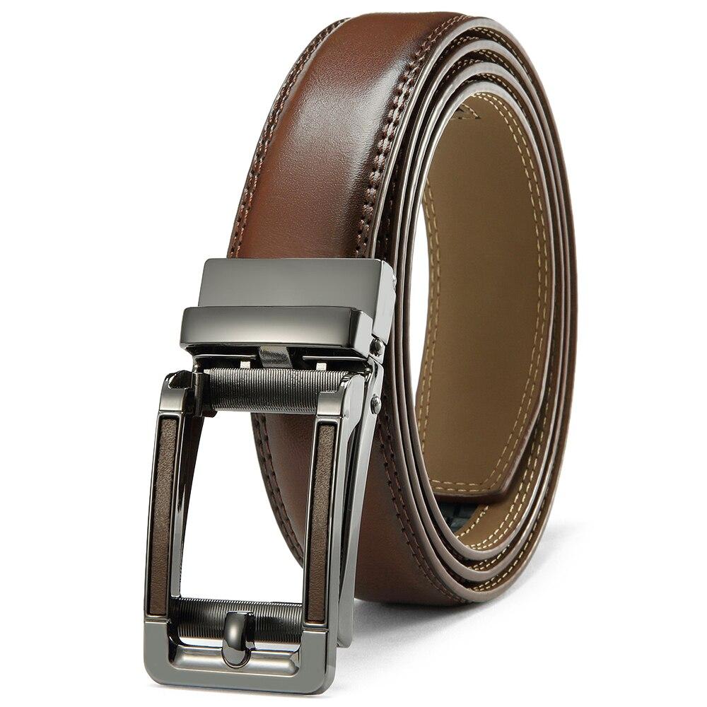 Pollogie™ Metal Buckle Leather Belt